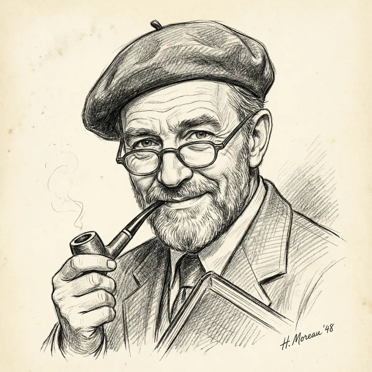 翻译大神Henri Moreau - 中文字幕 法语翻译专家